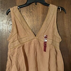 Caramel Melrose Place Tank Top
